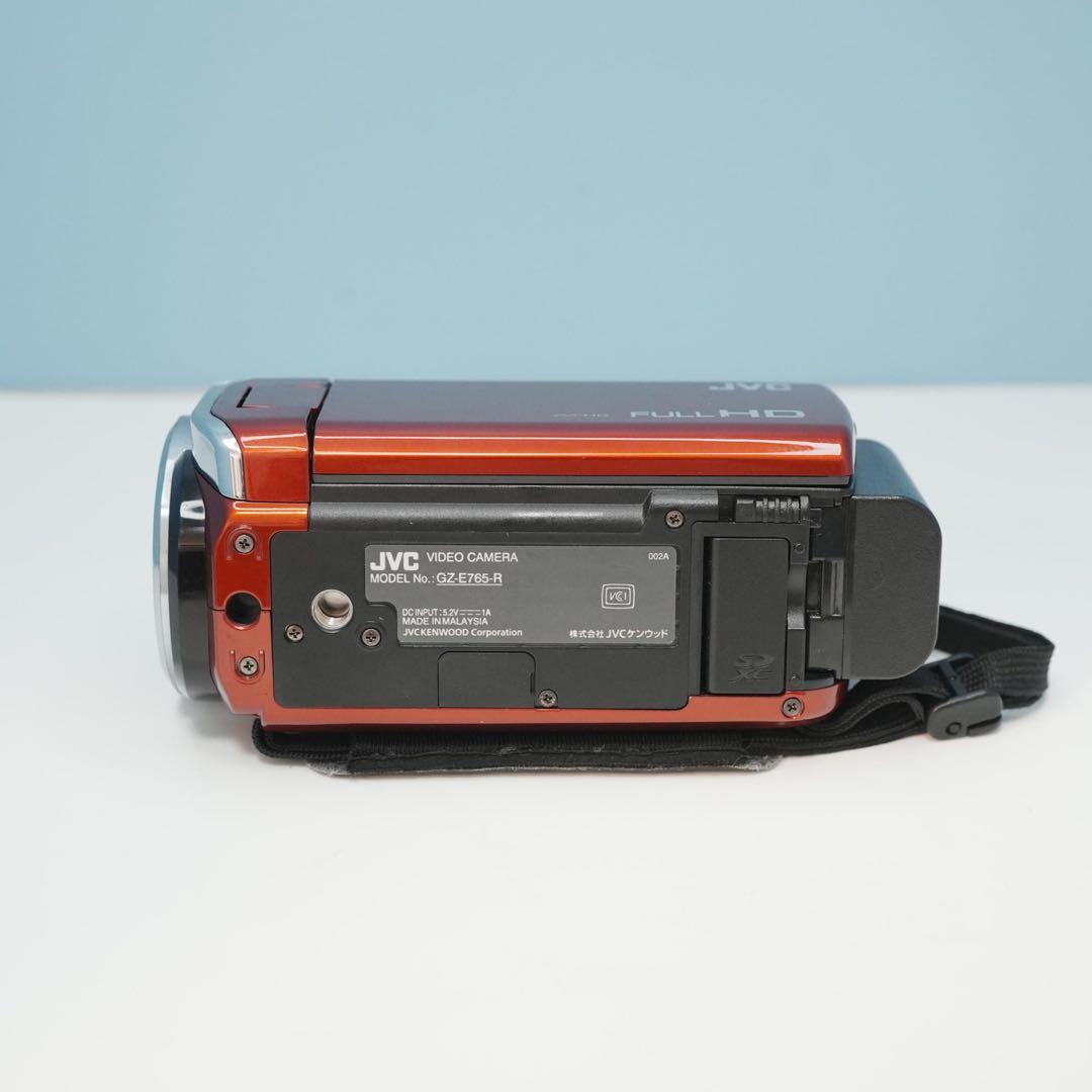 JVC Everio GZ-E765-R ビデオカメラ フルセット a4857