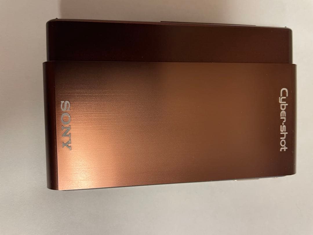 【美品】 SONY Cyber-shot DSC-T77 ブラウン