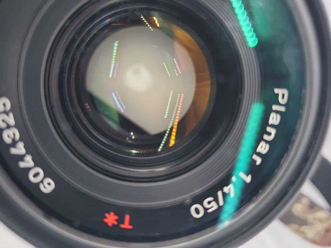 動作品　コンタックス S2 60周年記念 ＋ Planar 一眼レフカメラ