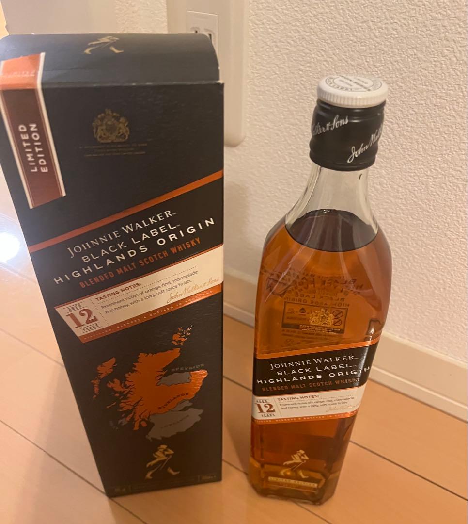 ジョニーウォーカー ブラックラベル 12年 ハイランドオリジン 限定版