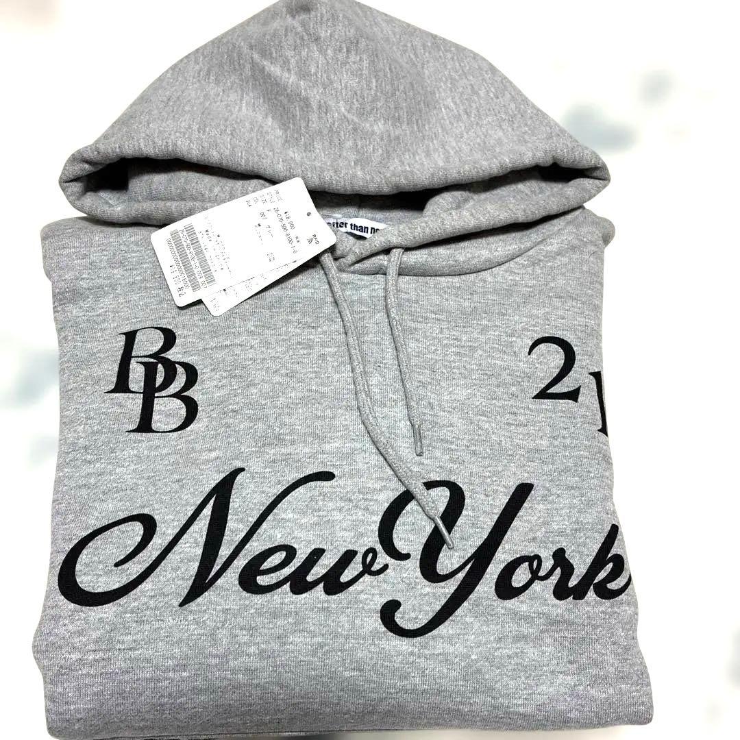 Deuxieme Classe BTN Logo Hoodie グレーA 新品