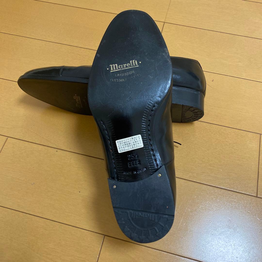 ★未使用級　marelli マレリー 75144 カーフ革 ストレートチップ