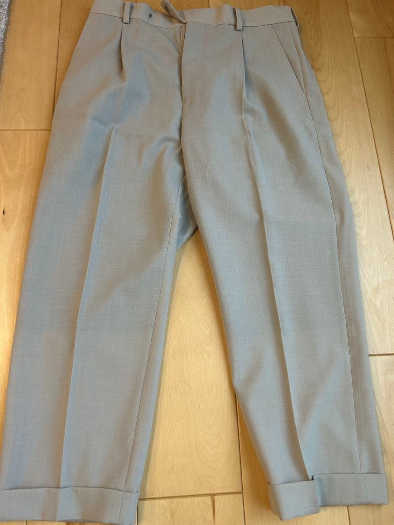 GUILTY PARTS ダブルプリーツ スラックス dorumeuil