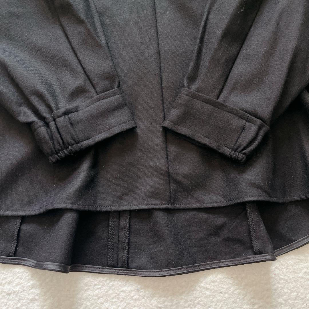 【美品】セオリーリュクス 定価4万弱 Saxony Seine ウールブラウス