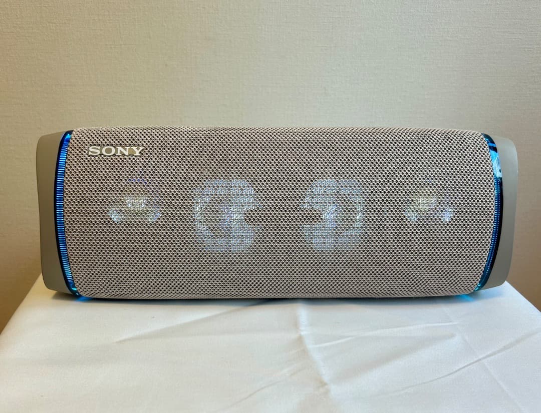 【極美品】SONY ワイヤレススピーカー SRS-XB43 ベージュ高音質重低音