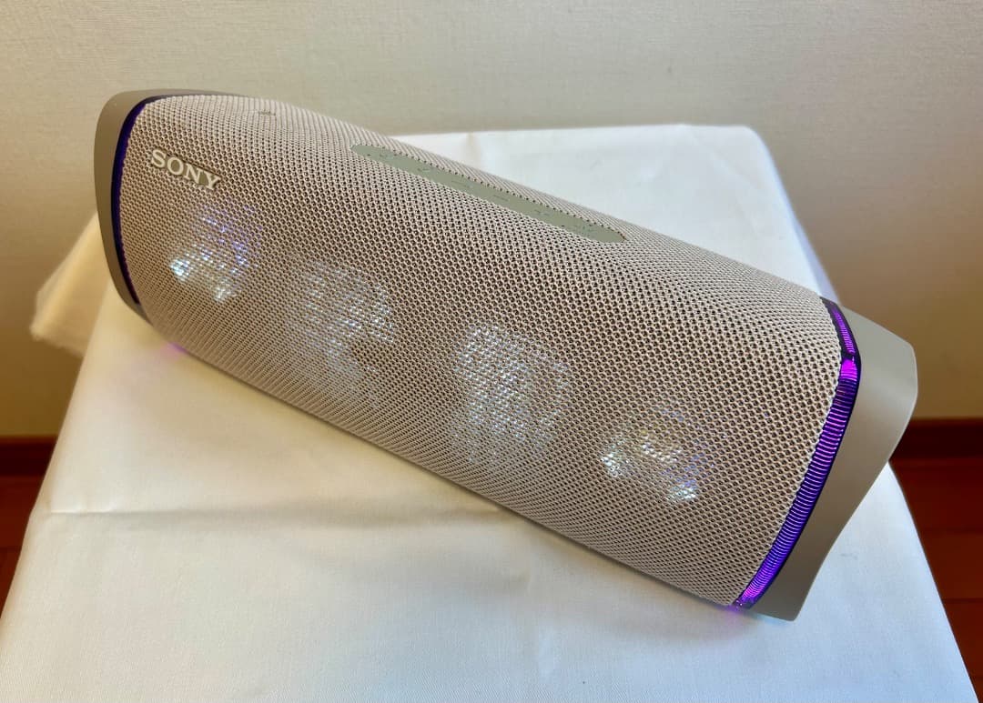 【極美品】SONY ワイヤレススピーカー SRS-XB43 ベージュ高音質重低音
