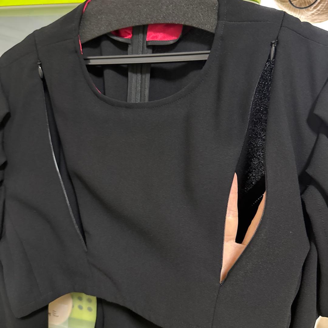 SHIROMA ブラック チュニック 長袖