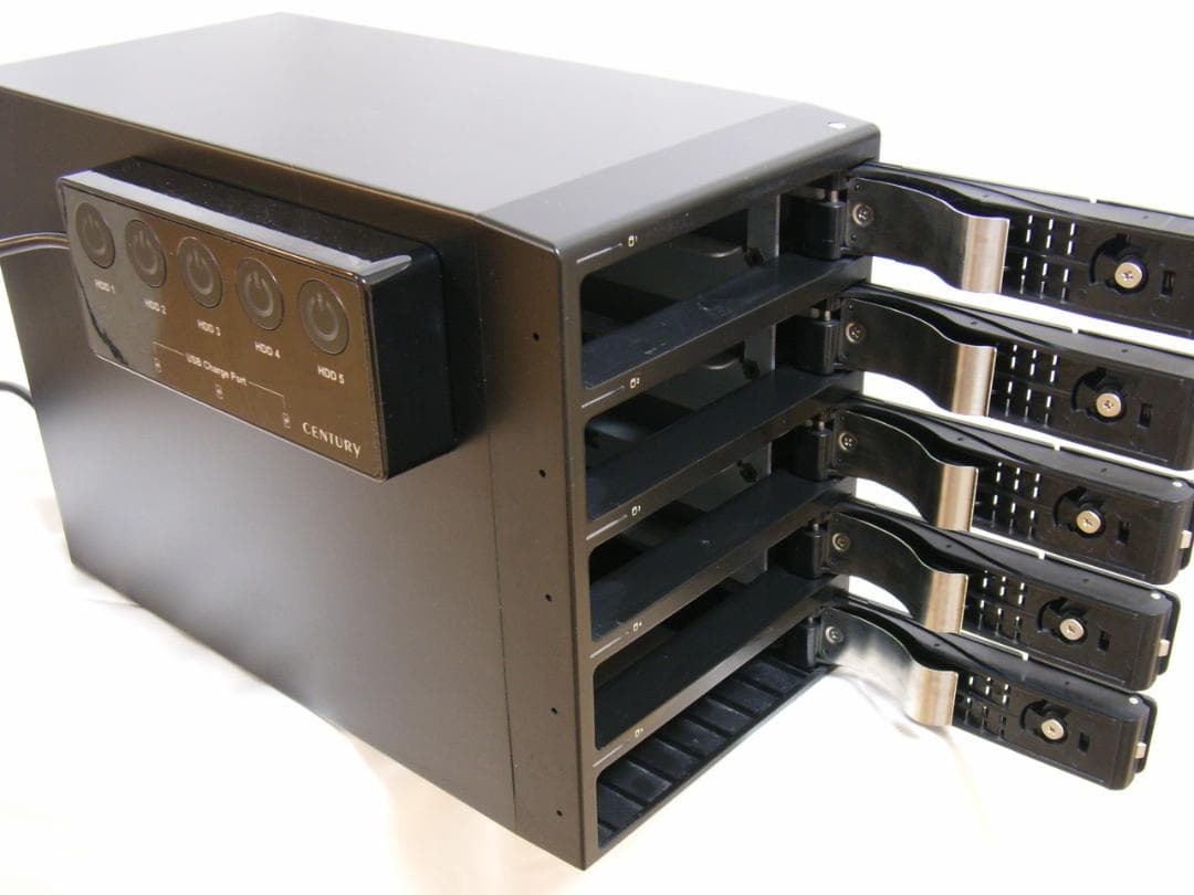 センチュリー 裸族のカプセルホテル5Bay CRCH535U3ISC