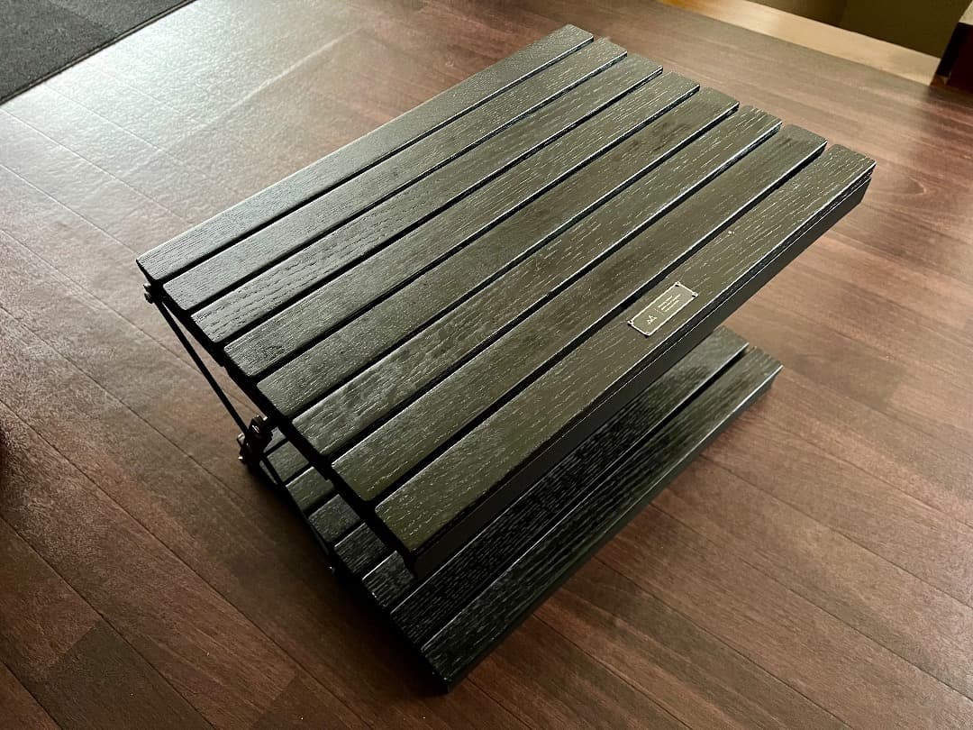 ANOBA アノバ BLACK EDITION ウッドラック2段