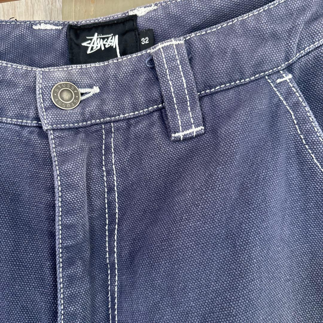 STUSSY ステューシー　ダブルニー　ペインターパンツ　NV 32