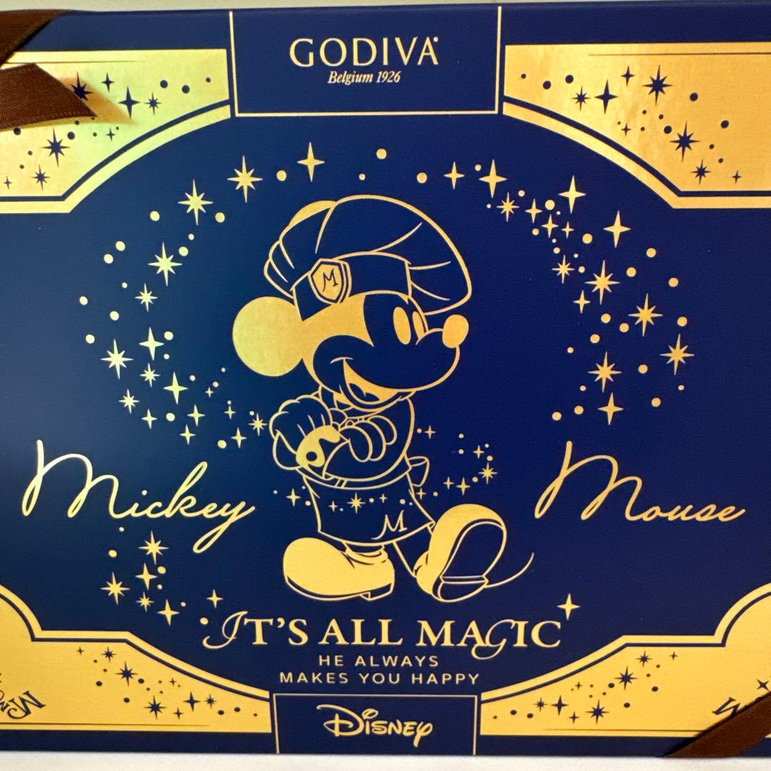 GODIVA ミッキーマウス チョコレートボックス It's All Magic