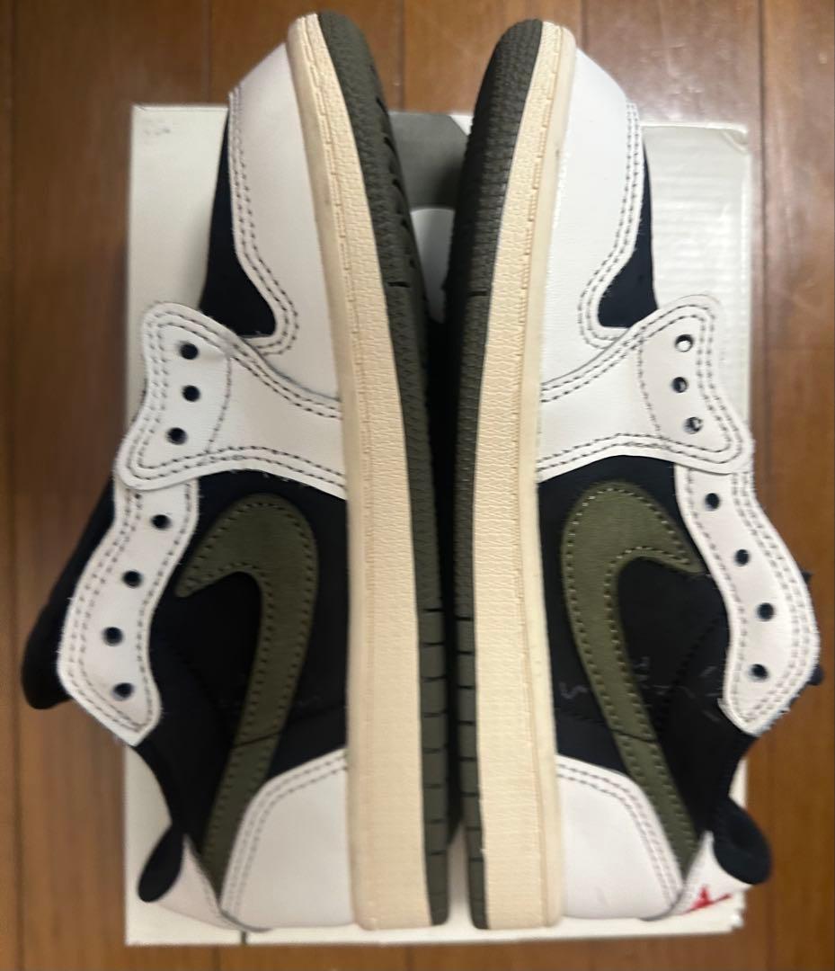 20.5㌢TravisScott×NikeJordan1 MediumOlive