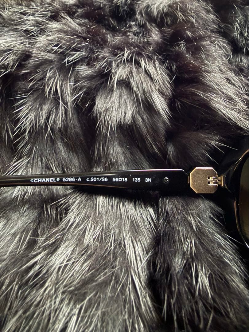 【takashi 】CHANEL サングラス　ココマーク　サイドロゴ