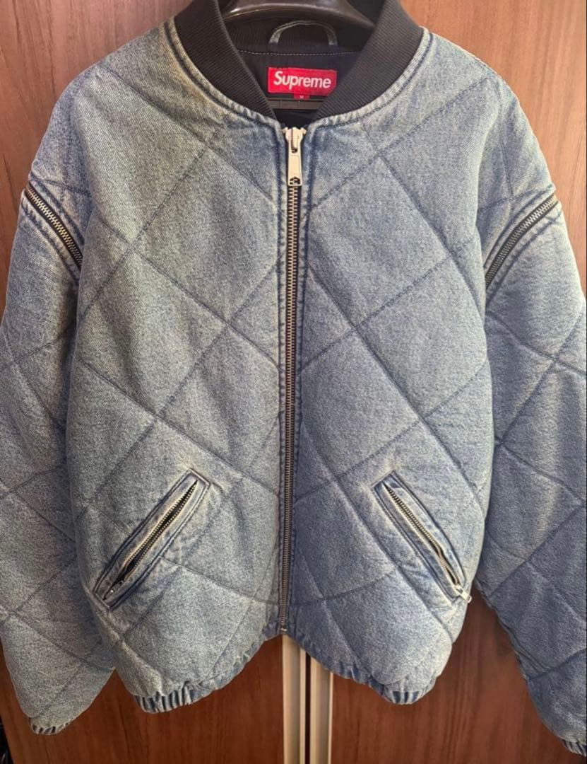 ジャケット・アウター Supreme Zip-OffSleeveQuiltedBomberJacket