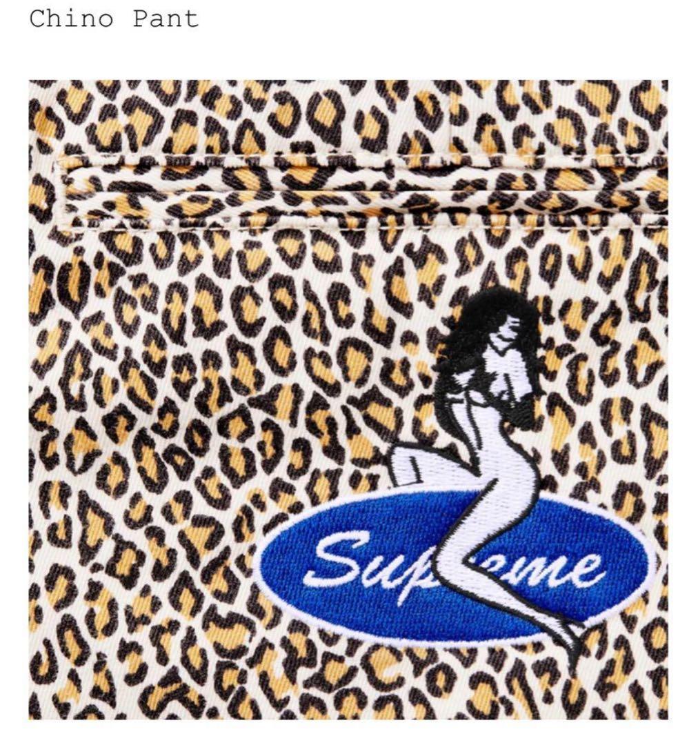 パンツ supreme Chino Pant leopard 34