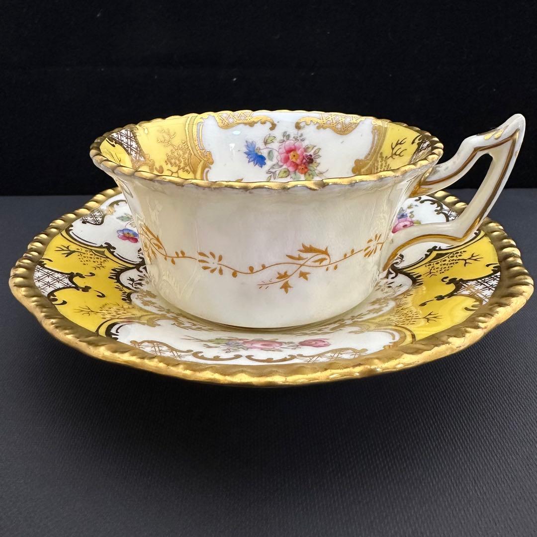 【最終セール】コールポート バットウィング アンティーク ティーカップ＆ソーサー