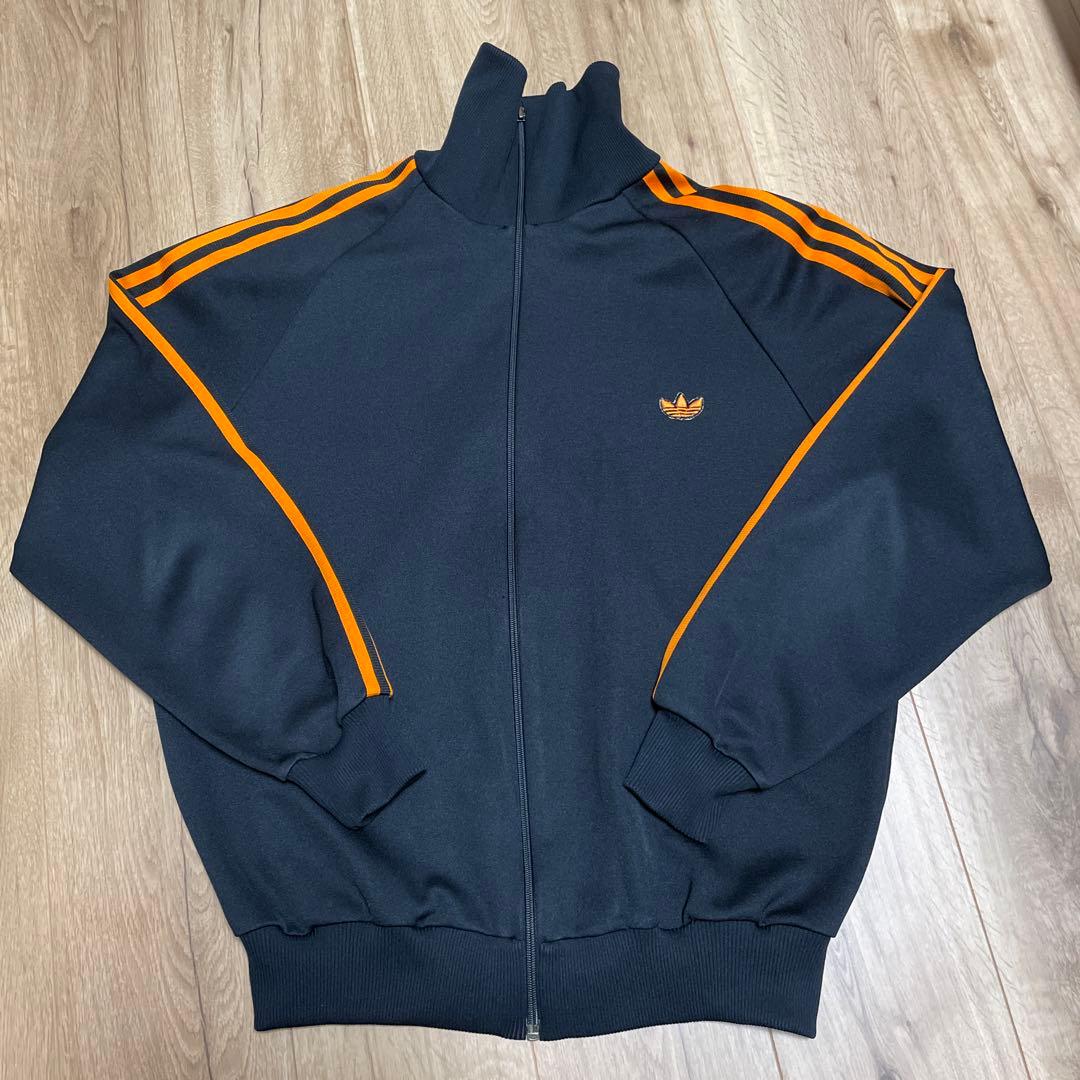 adidasデサントトラックジャケット80s 6号　ADS-4F XL 70s