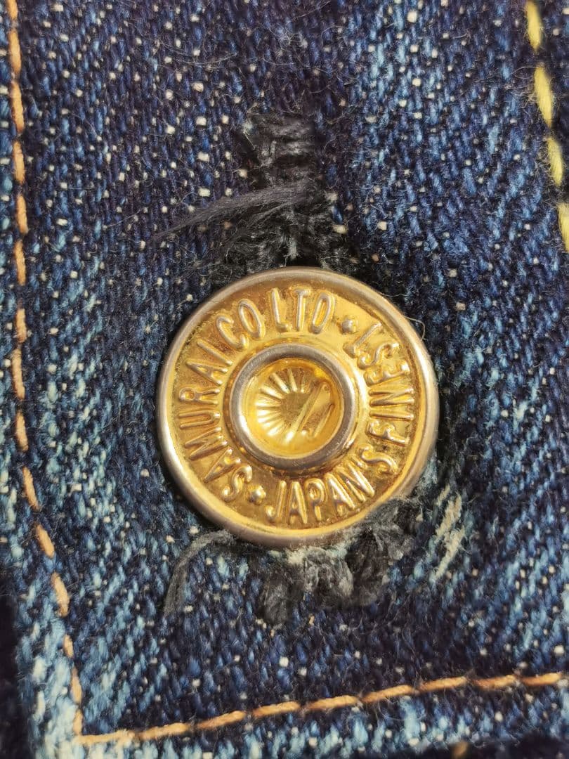 サムライジーンズ デニムパンツ 富士山ジーンズ　BS0500　W32　L36