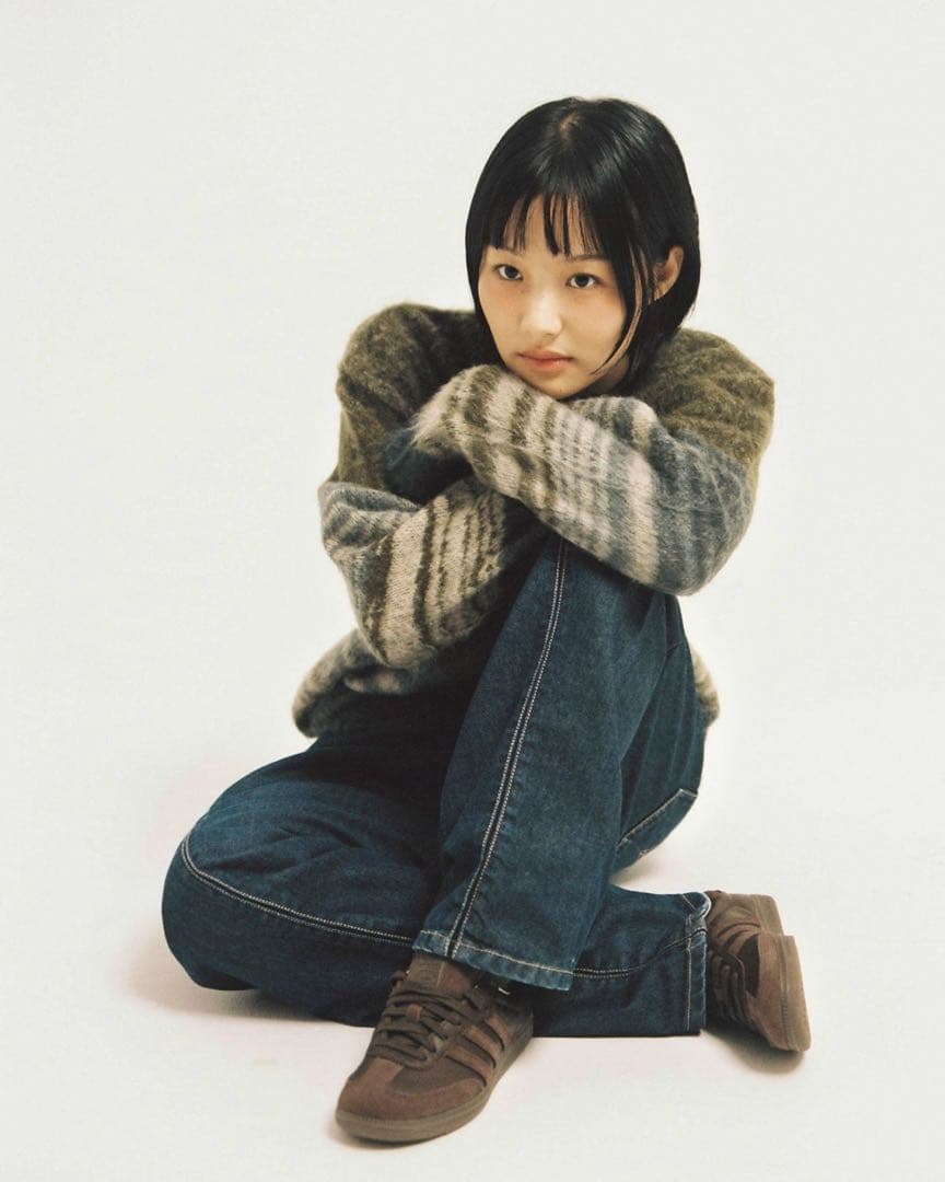 【Newjeans ヘリン着用】LORES SUMINAGASHI KNIT