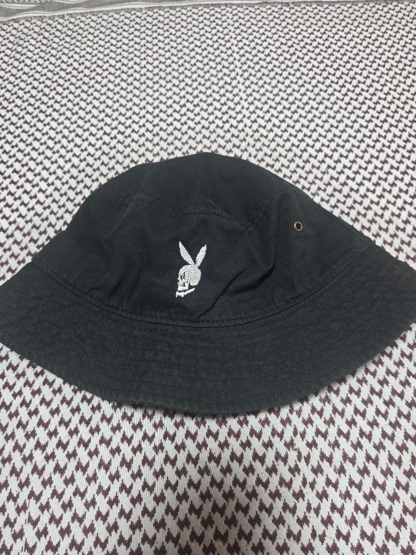 高品質L/XL スカルバニー プレイボーイ newhattan バケットハット