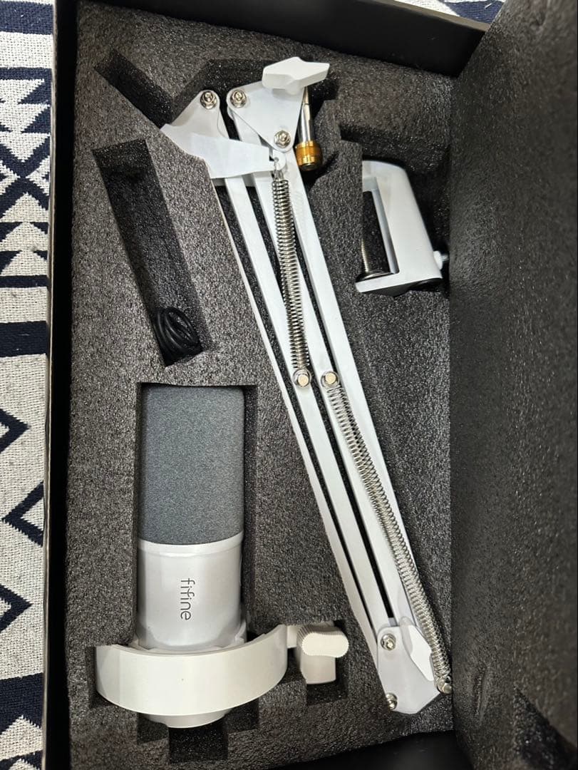 ダイナミックマイク USB/XLR接続 マイクセット 単一指向性 PC