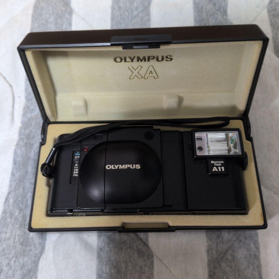 OLYMPUS XA フィルムカメラ A11フラッシュ付き