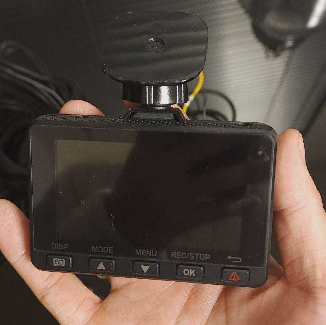 ユピテル　Yupiteru Y-4K-02 前後ドライブレコーダー 800万画素