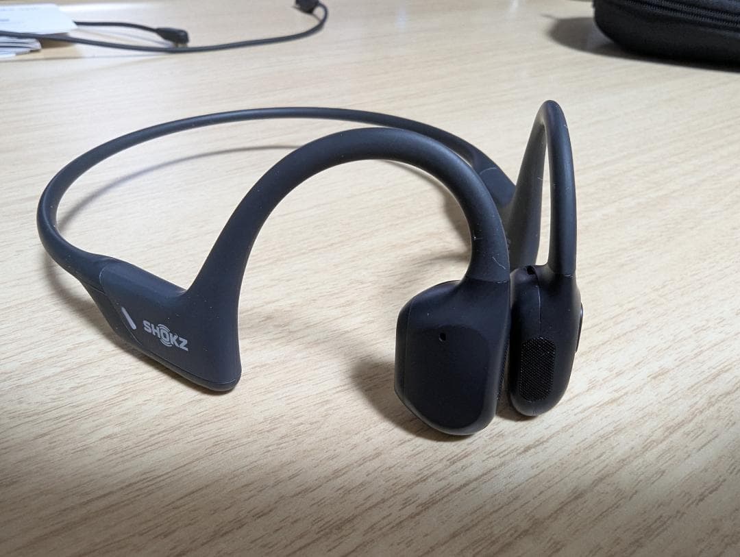 SHOKZ OPENRUN PRO 骨伝導イヤフォン ブラック