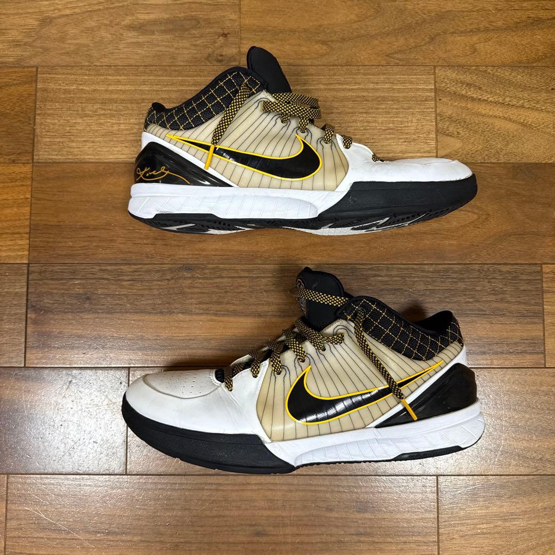 t*s様 NIKE Kobe 4 Protro White Black Del
