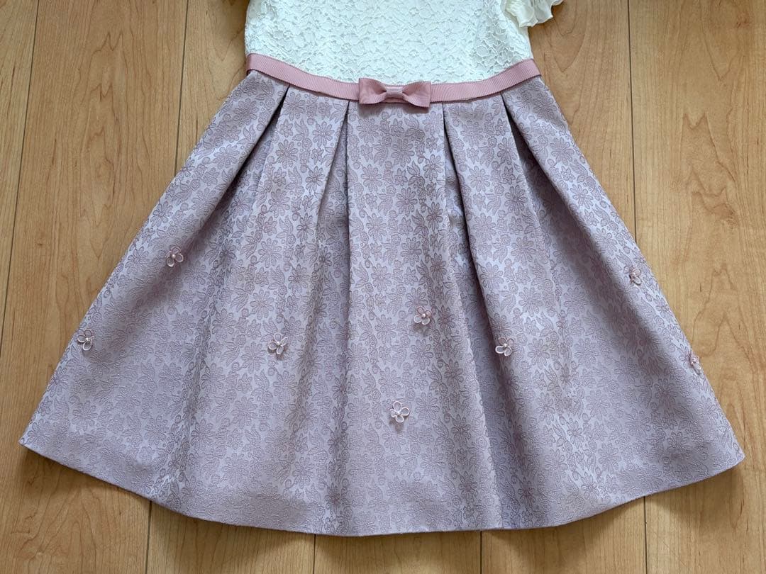 美品★ BEAMS 女の子　フォーマル　120 ネイビー・ピンク　卒園式　入学式