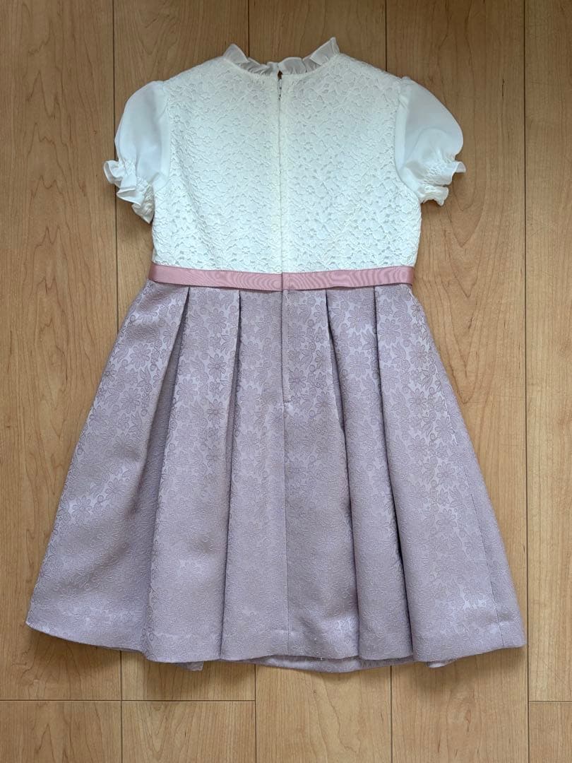 美品★ BEAMS 女の子　フォーマル　120 ネイビー・ピンク　卒園式　入学式