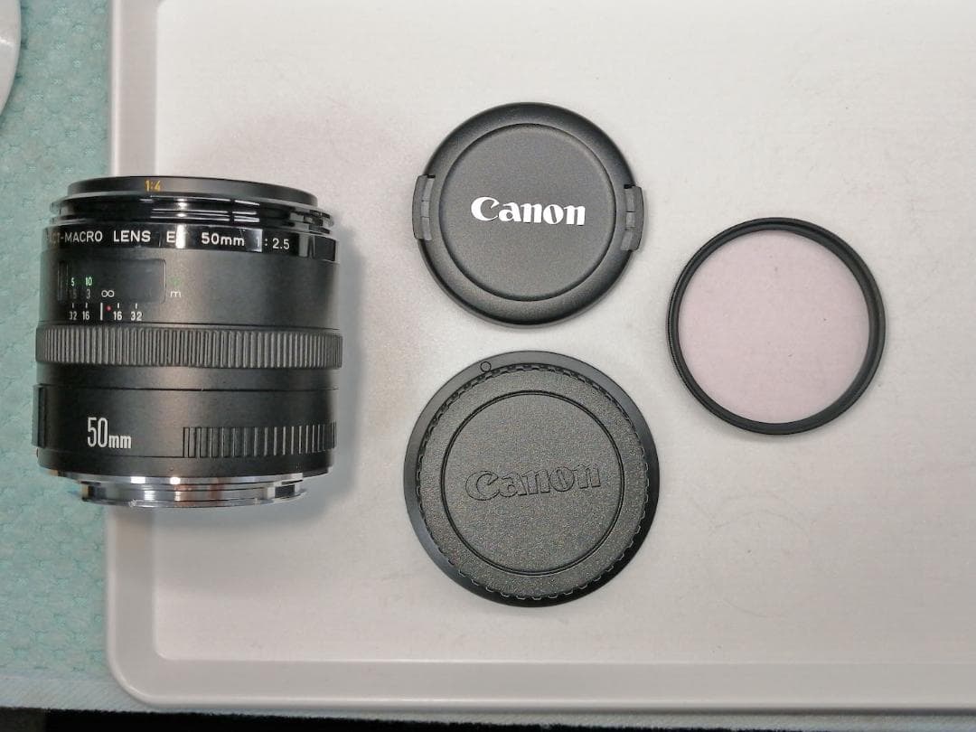 レンズ(単焦点) Canon Compact Macro EF 50mm F/2.5 #7874