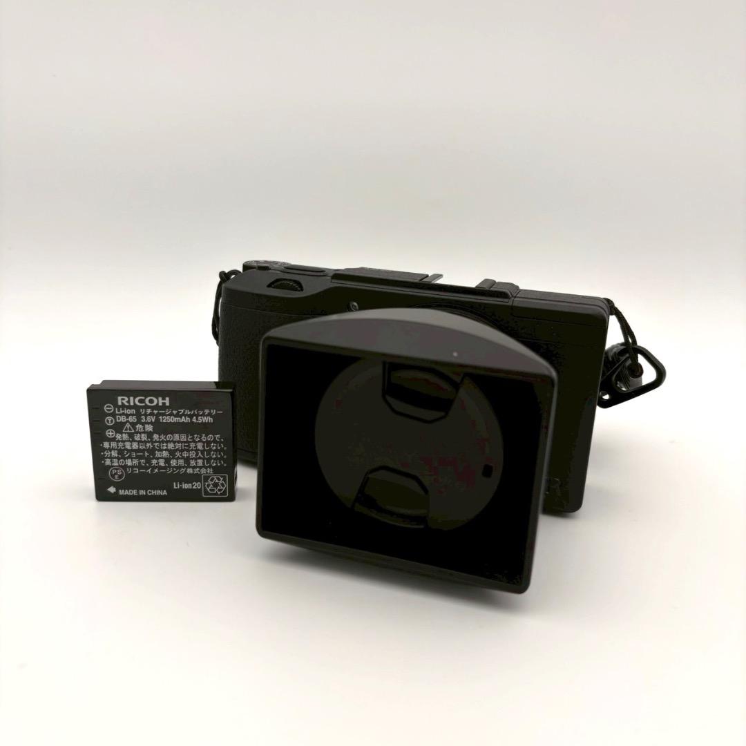 RICOH GRII シャッター回数1294回 フード＆アダプターセット