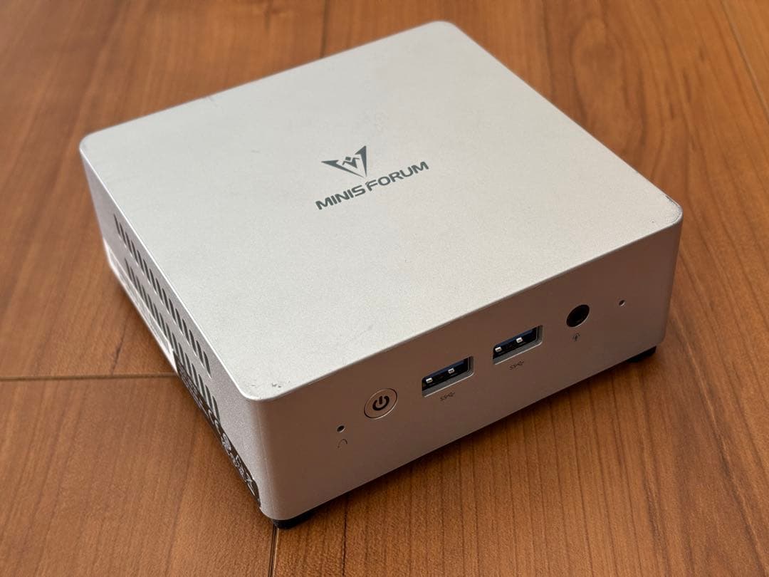 MINISFORUM ミニPC UN100L OSなし