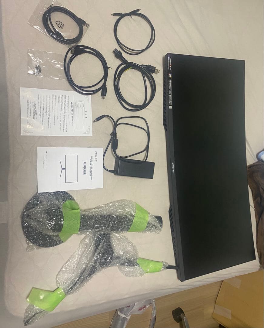 レミンフイ様半年位使用期間JAPANNEXT34インチ曲面IPSパネルUWQHD