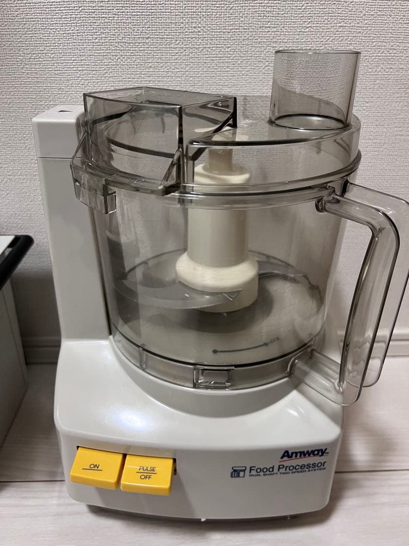 【美品】Amway フードプロセッサー 2018年製　各種アタッチメント付き