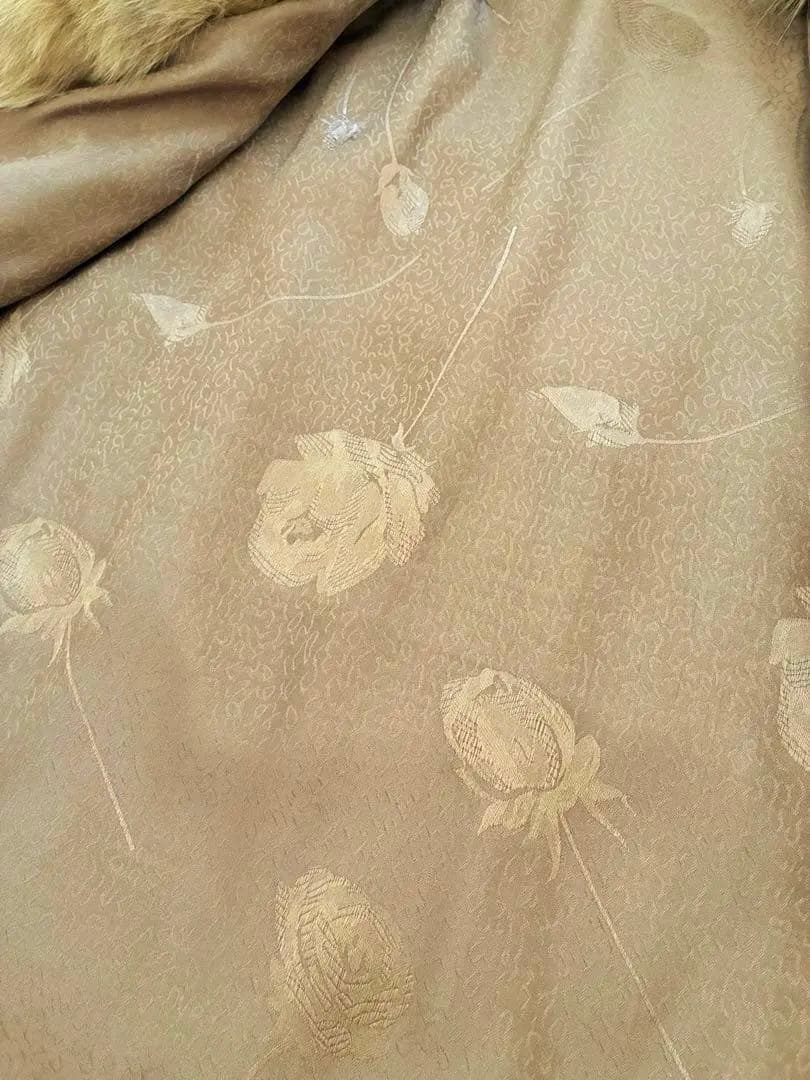 美品　極上 セーブル 毛皮 100% ファーコート　ジャケット ブラウン　M相当