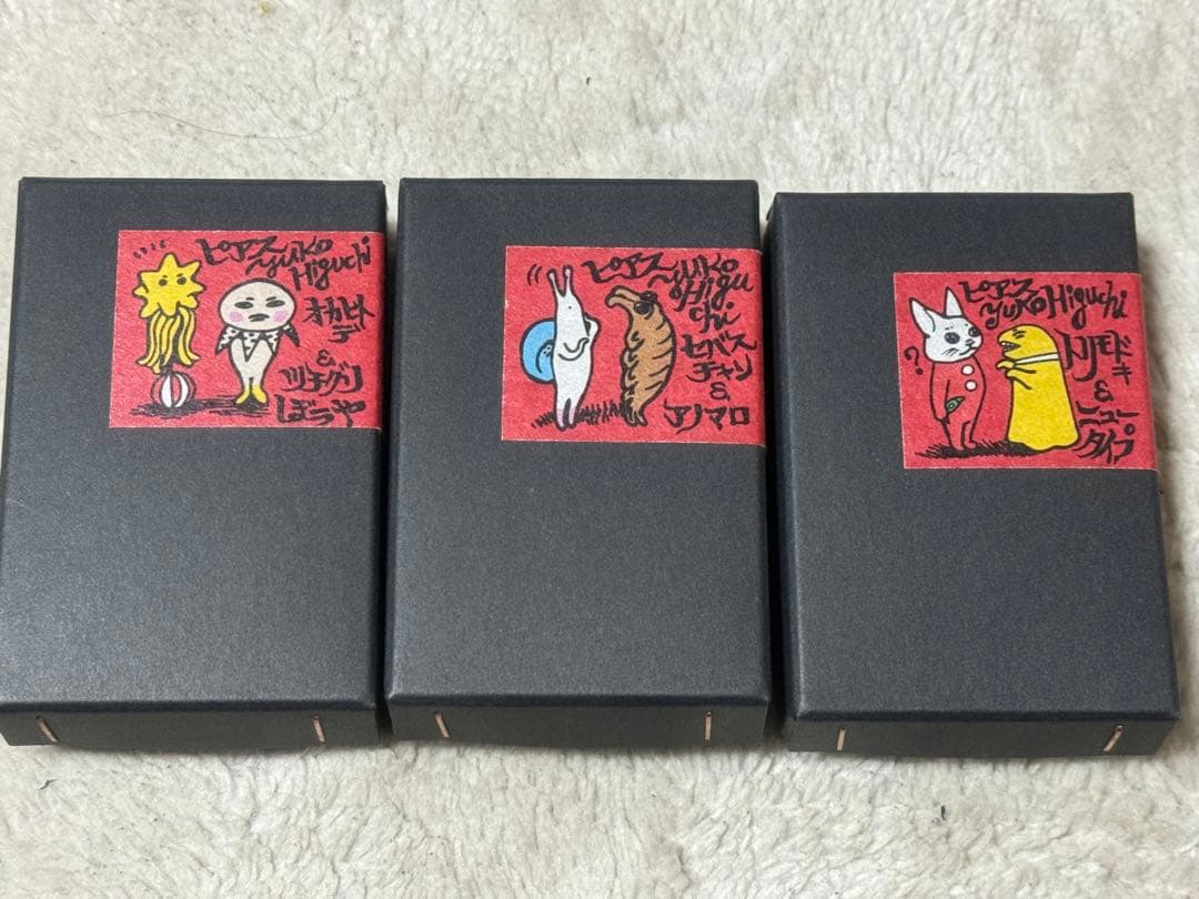 新品未使用 ヒグチユウコ CIRCUS ピアス 全3種類 6タイプ アノマロ