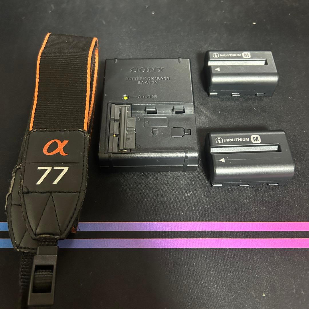 美品 SONY デジタル一眼 α77 SLT-A77V セット