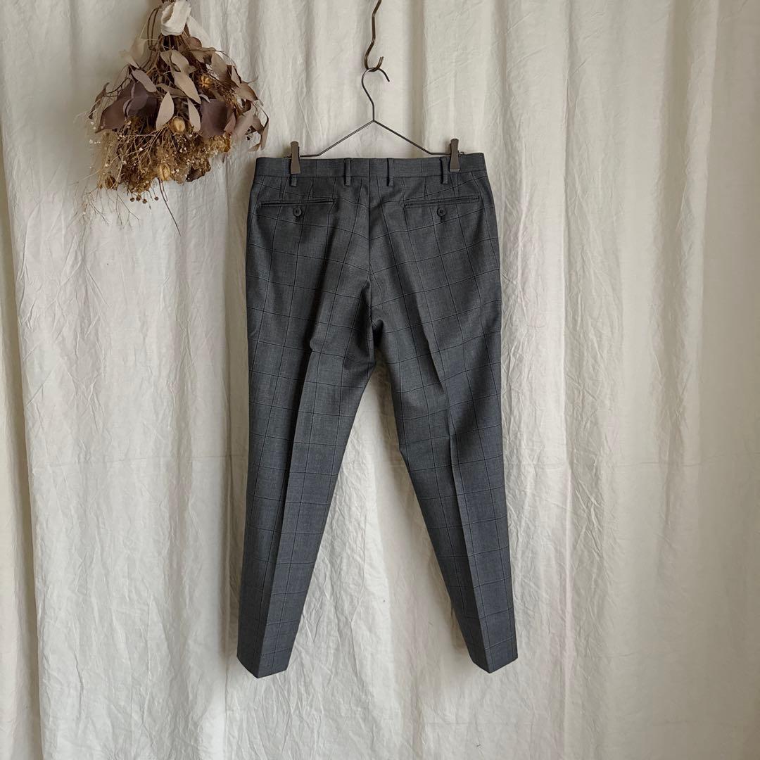 ユナイテッドアローズ ウインドウペン スーツ ウール100 パンツ ジャケット