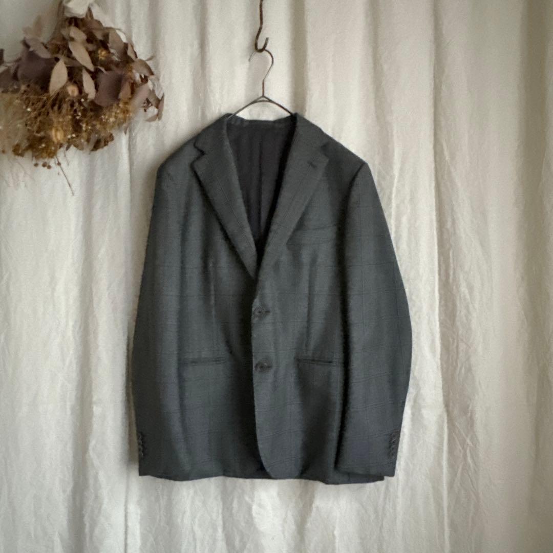 ユナイテッドアローズ ウインドウペン スーツ ウール100 パンツ ジャケット