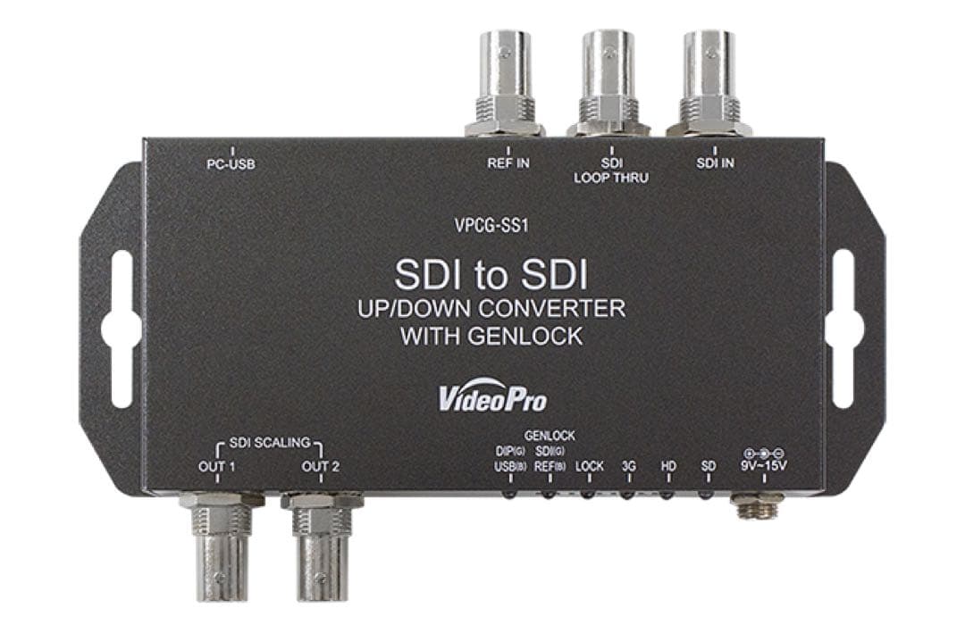 SDI to SDIアップ・ダウンコンバーター　VPCG-SS1