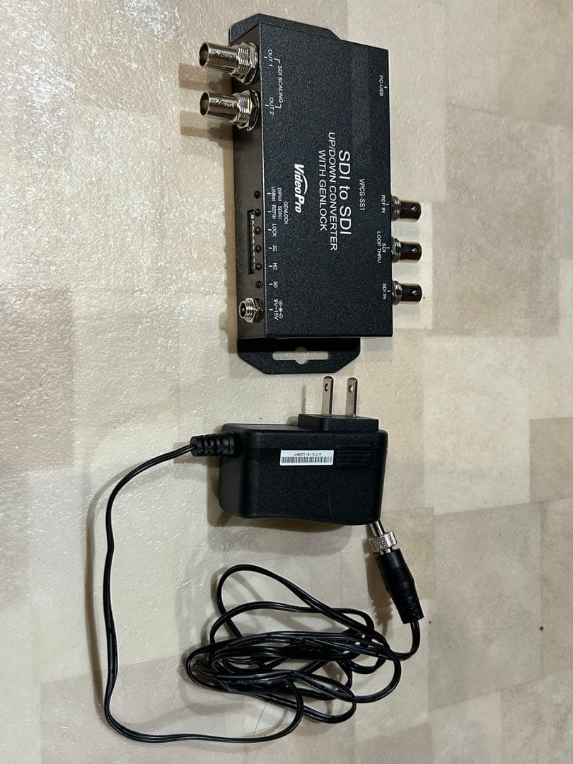 SDI to SDIアップ・ダウンコンバーター　VPCG-SS1