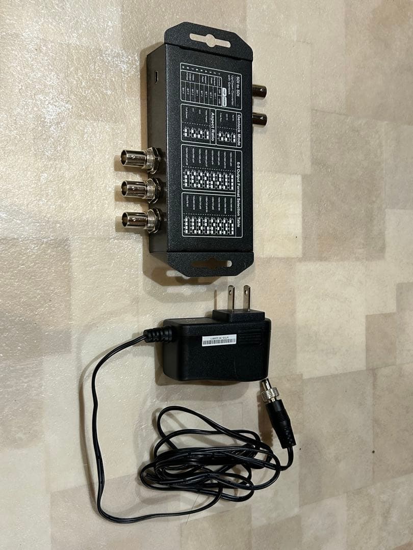 SDI to SDIアップ・ダウンコンバーター　VPCG-SS1