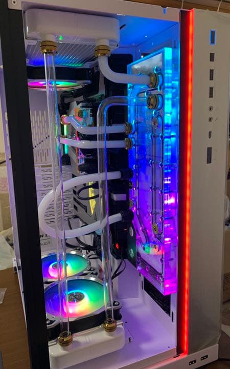【美品】自作フルカスタム本格水冷PC 数量限定フル水冷マザボ