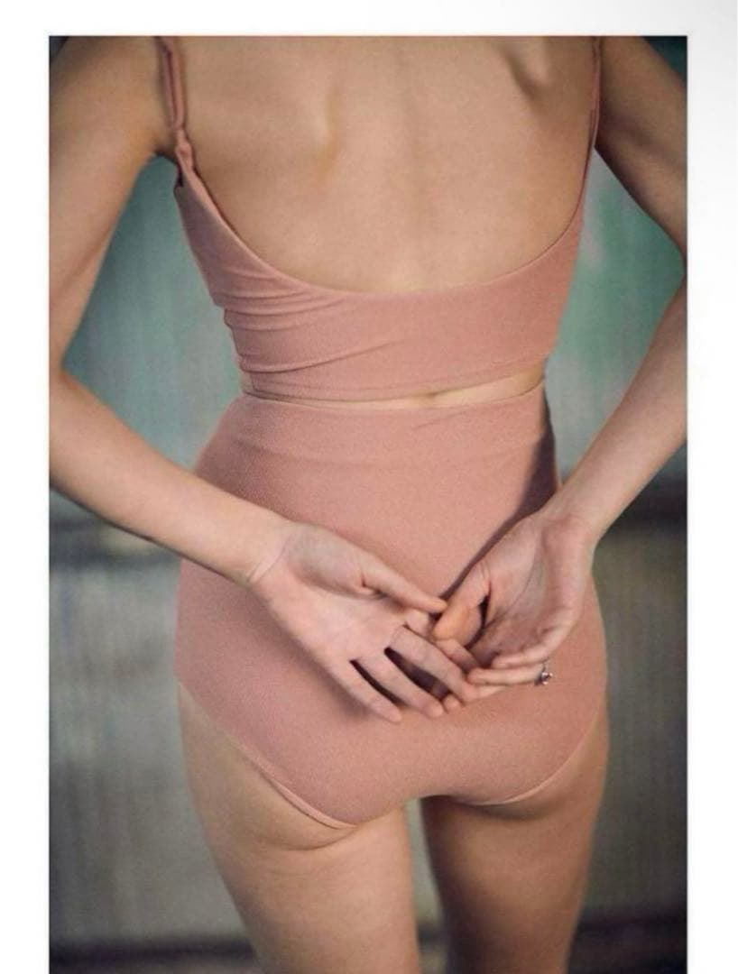 専用です　ALEXIA STAM ピンクベージュ セパレート水着 Mサイズ