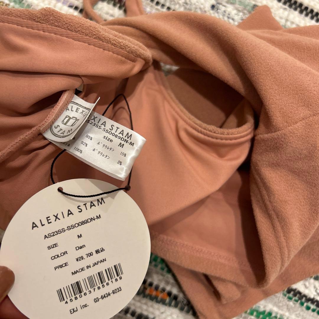 専用です　ALEXIA STAM ピンクベージュ セパレート水着 Mサイズ