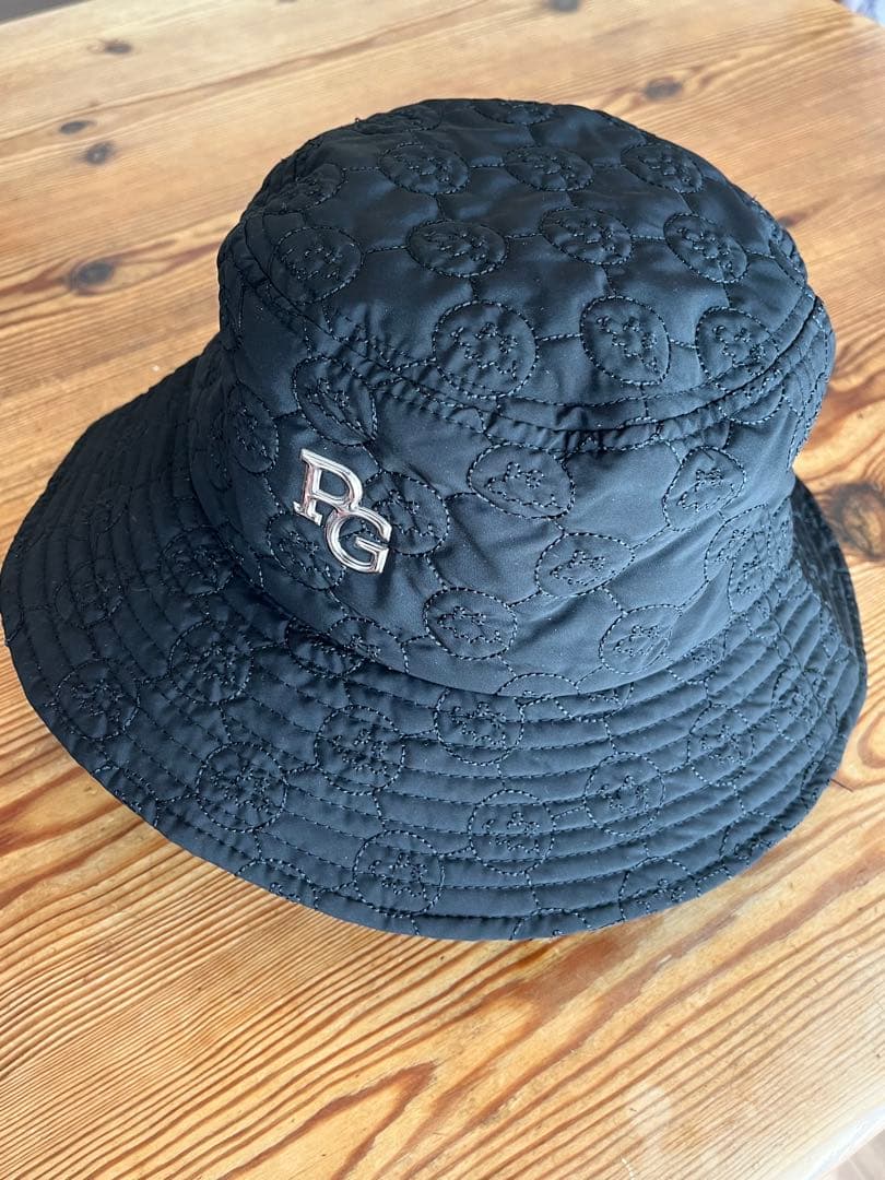 【新品未使用】PEARLY GATES韓国ブラック バケットハット