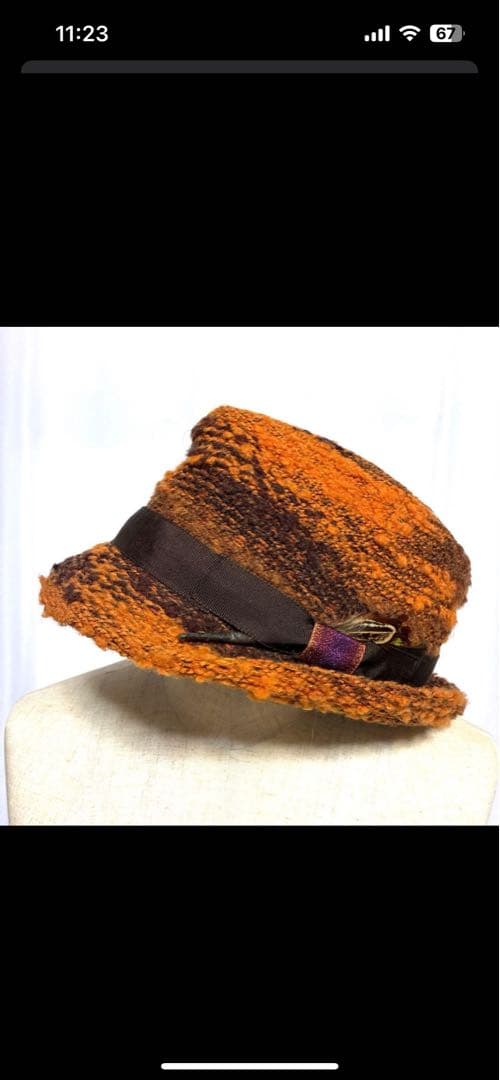 Weave Toshi ウールハット MADE IN ITALY