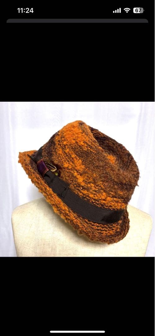 Weave Toshi ウールハット MADE IN ITALY